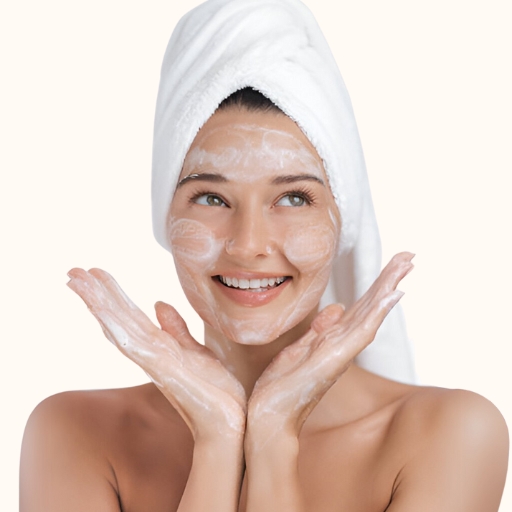 wash face with milk every day