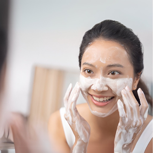 daily skincare routine with 18Glowup products